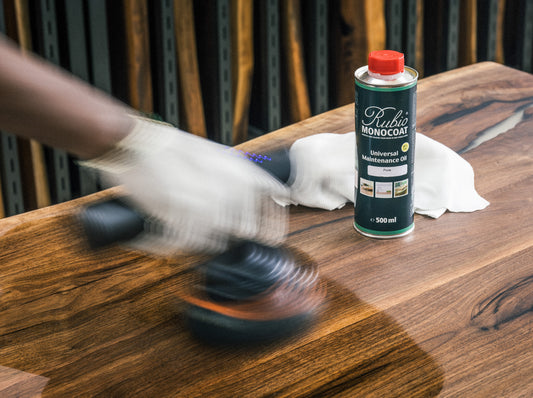 DIY: Refresh Your Solid Wood Slab Table