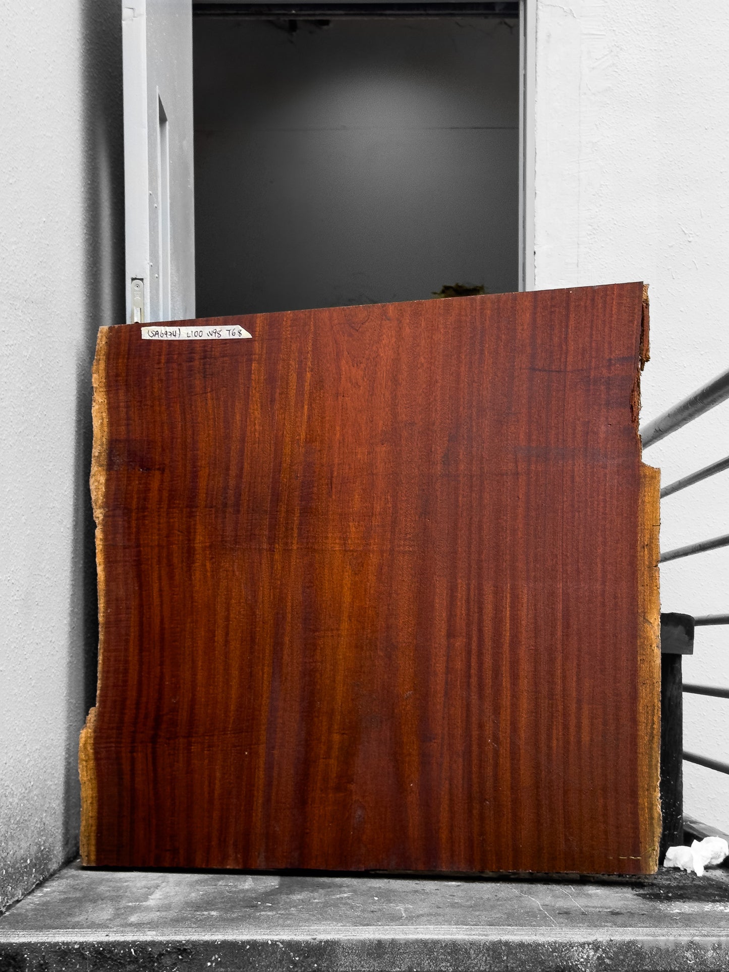 Material - Sapele Wood Slab SA6974
