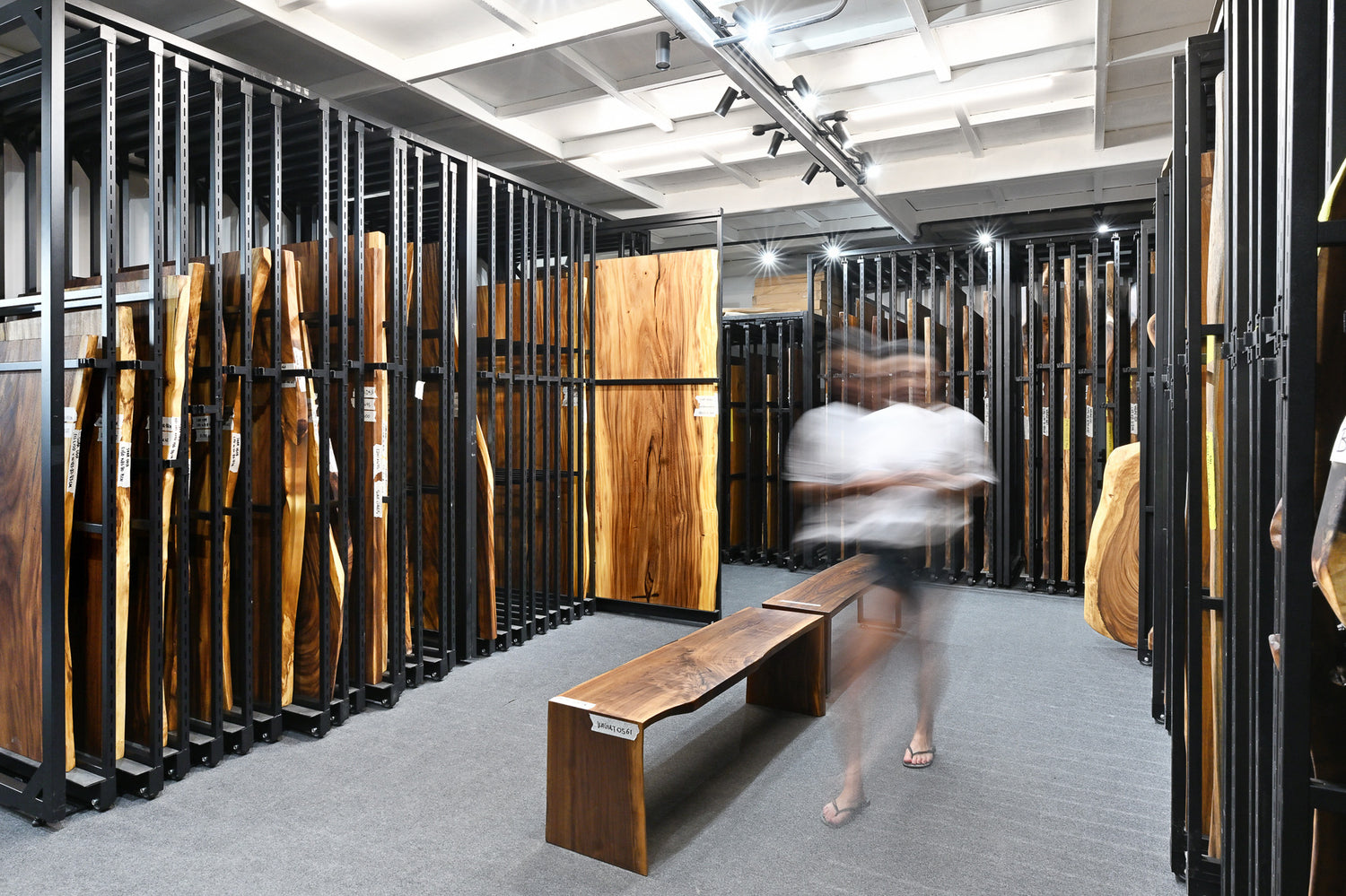 Wood Slab Showroom in Singapore The Table Guy