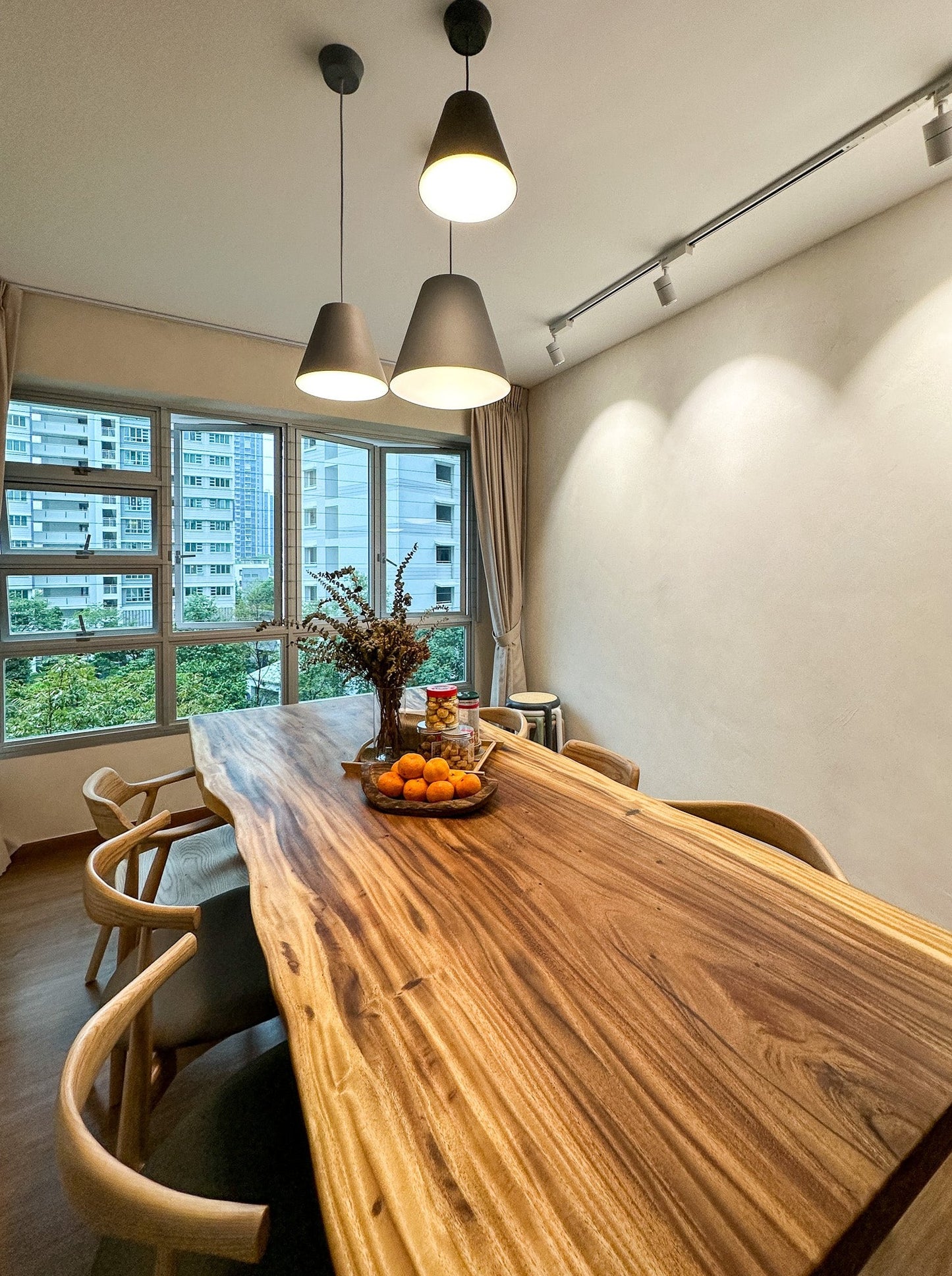 Suar Wood Dining Table by The Table Guy