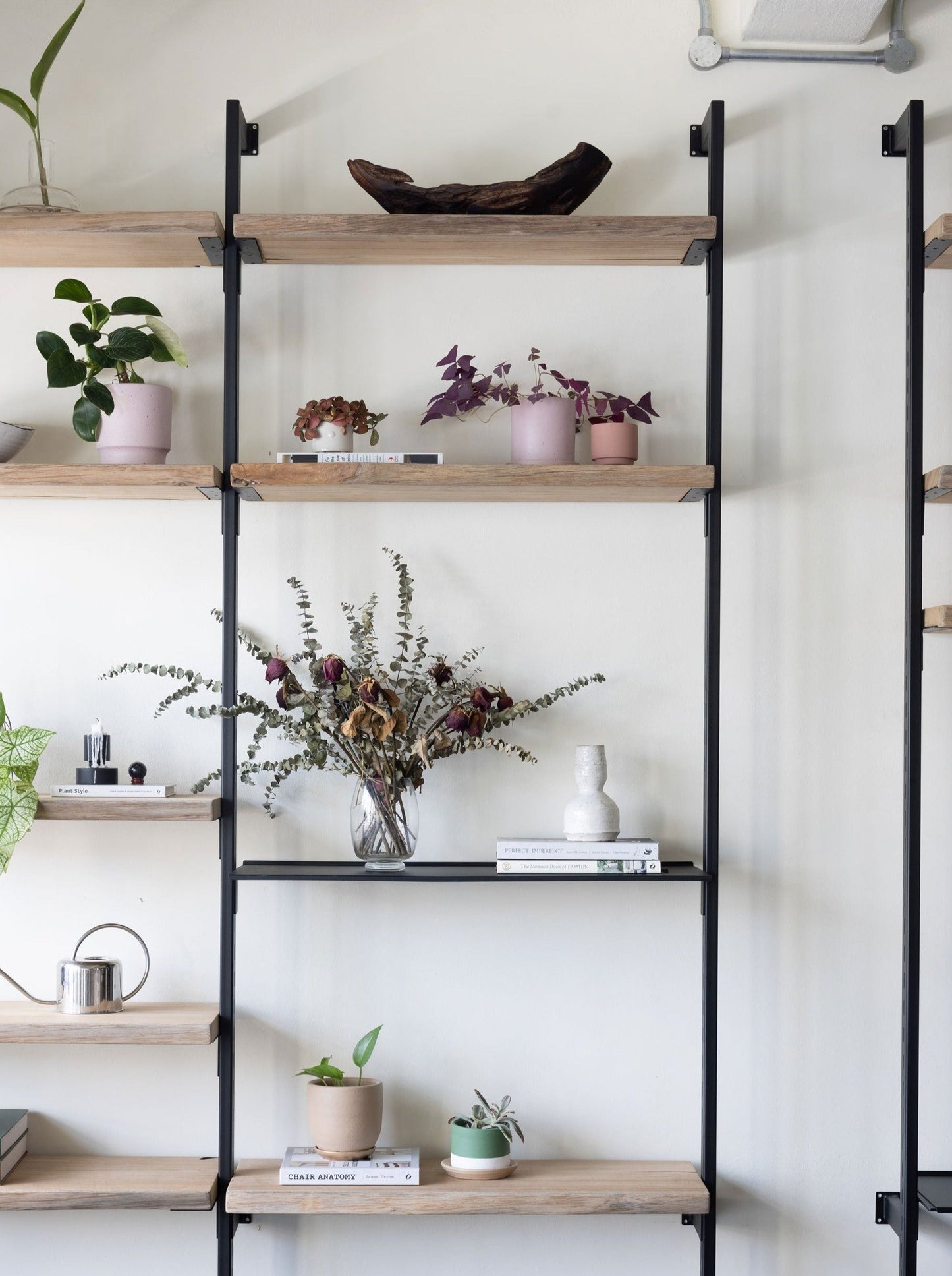 The Adjustable Atlas Shelf System by The Table Guy