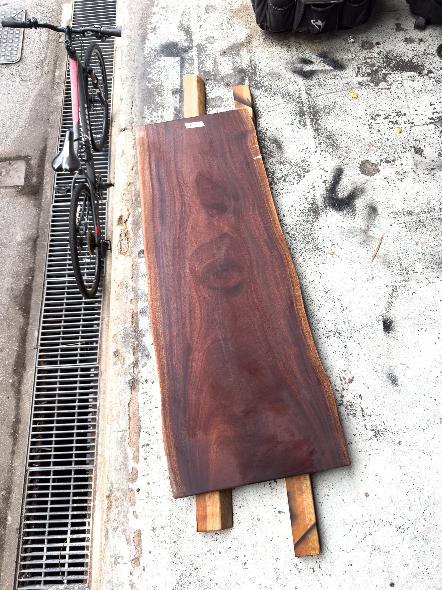Material - Mahogany Wood Slab M0387