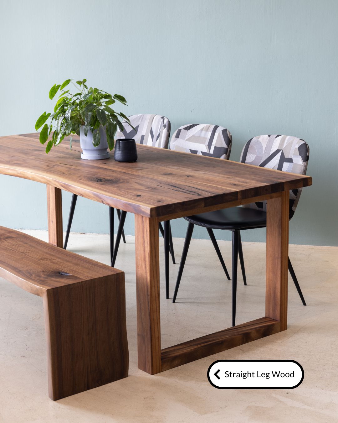 Wood Slab Dining Tables